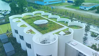 voorbeeld van een klimaatdak